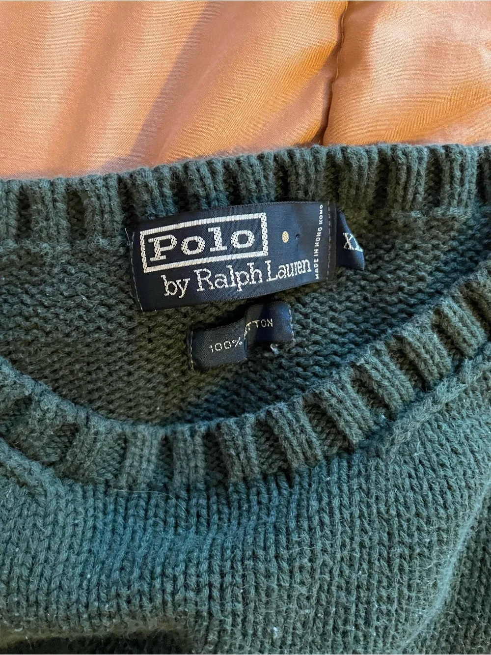 Polo by Ralph Lauren Dark Green Crewneck Sweater